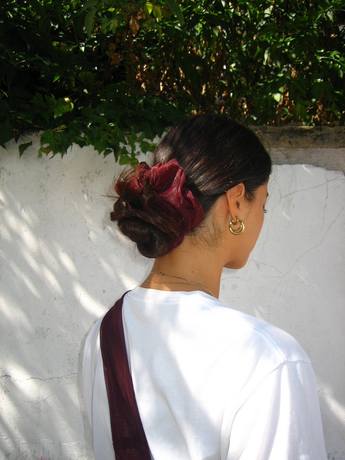 Chianti Scrunchie in Mesh