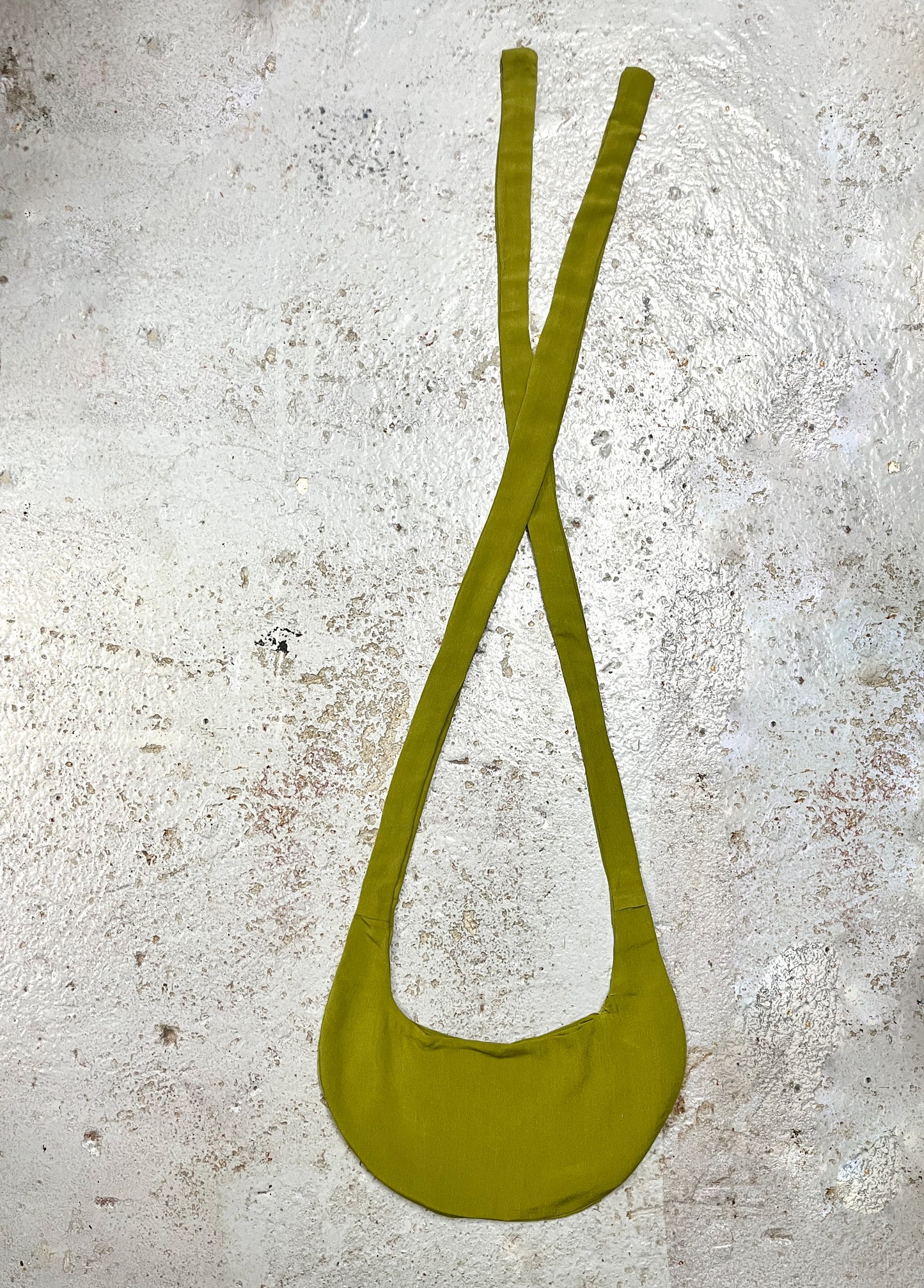 Wasabi Sling Bag in Slinky Crepe