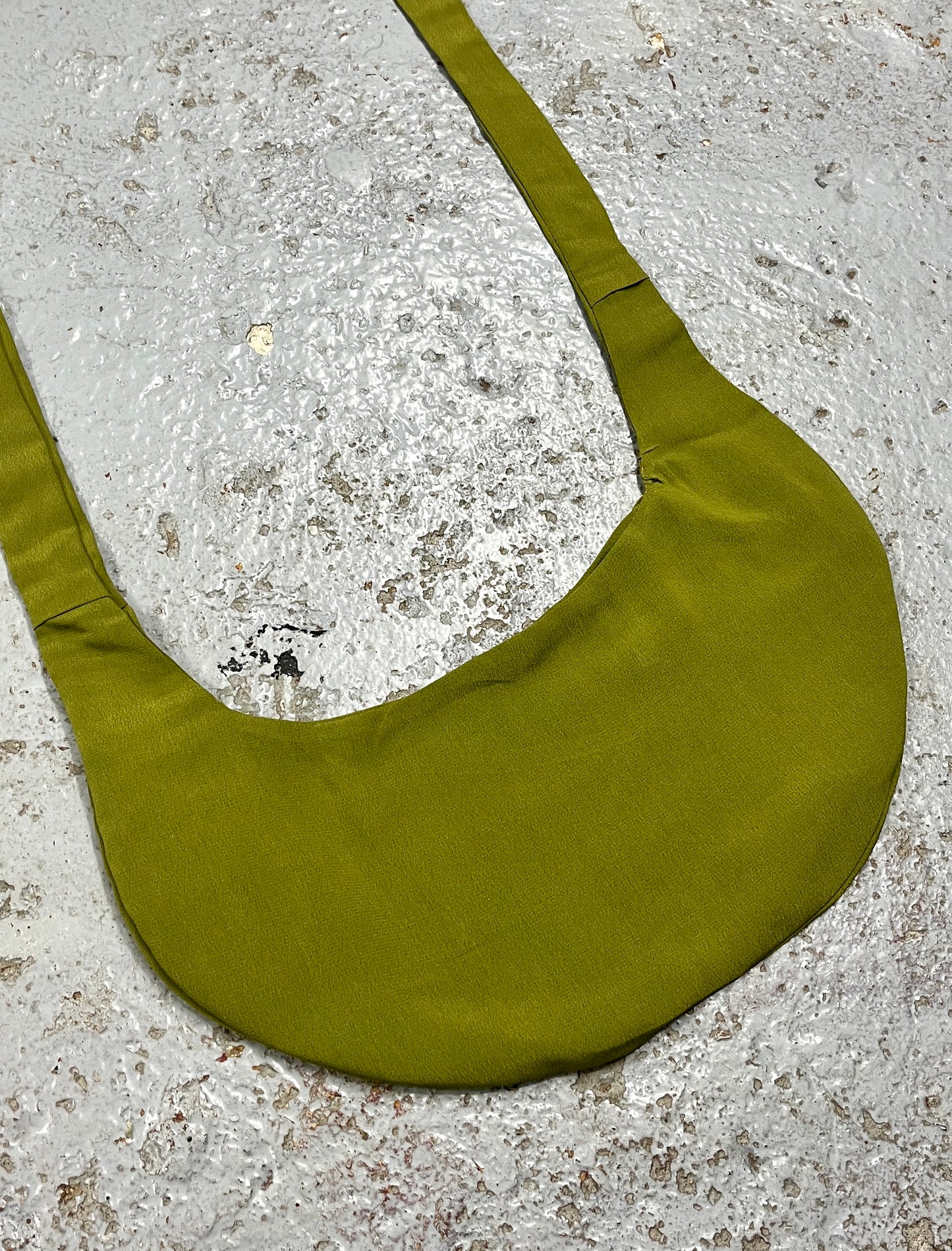 Wasabi Sling Bag in Slinky Crepe