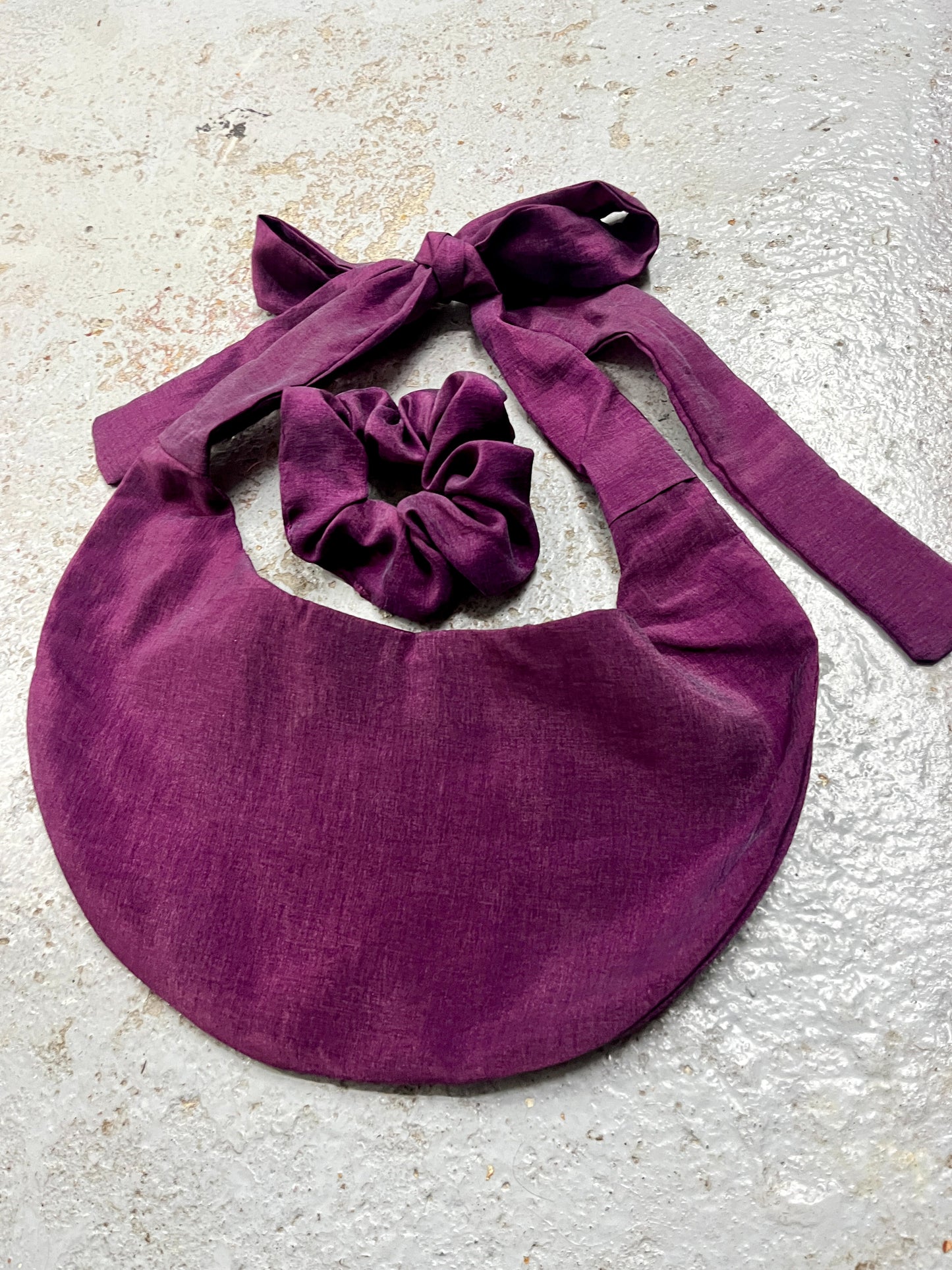 Ume Sling Bag in Shimmery Taffeta