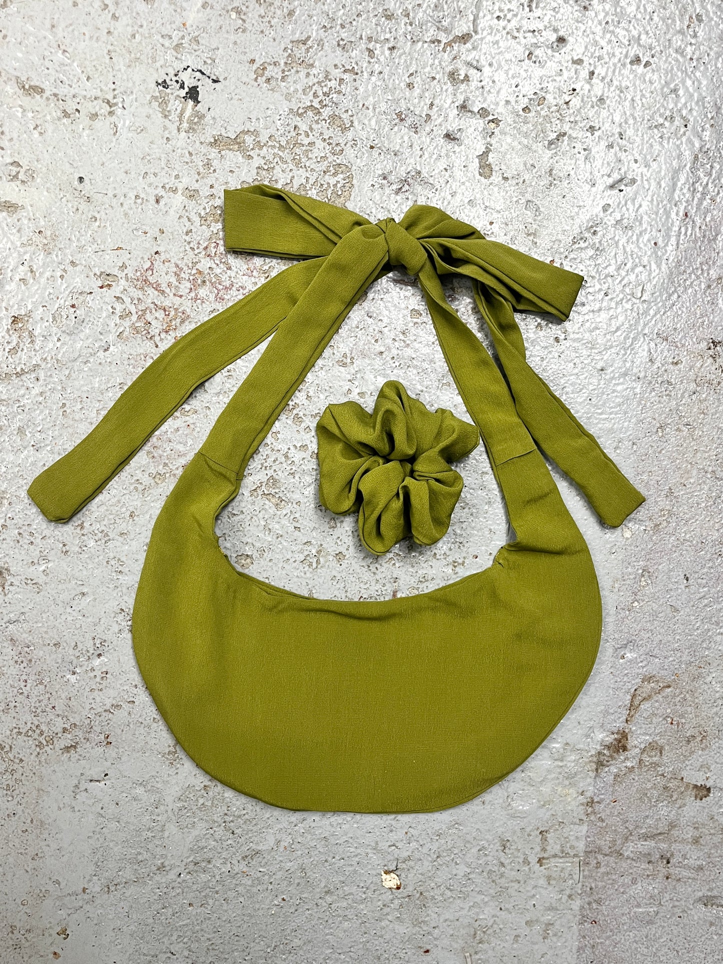 Wasabi Sling Bag in Slinky Crepe